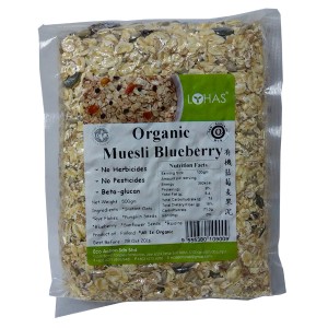 Organic Muesli Blueberry