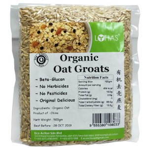 organic rice and grains
